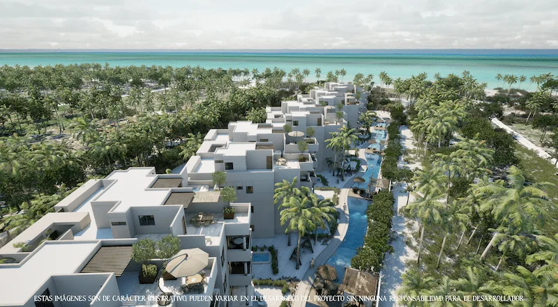 Najau, Departamentos en Venta San Benito Playa de Yucatán